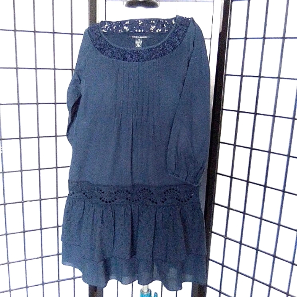 Lucky Brand cotton dress. Size XS. Lined.